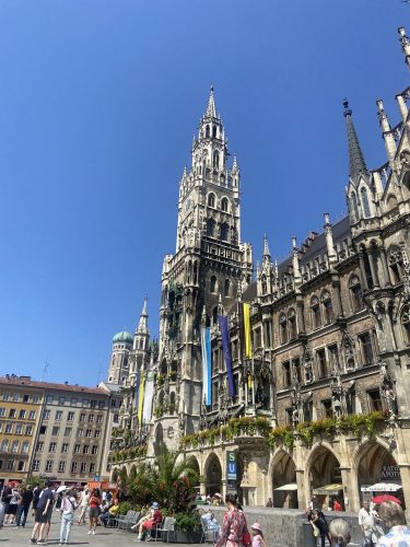 Der Marienplatz in München