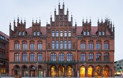 Irgendein olles Haus in Hannover mit so Giebeln.